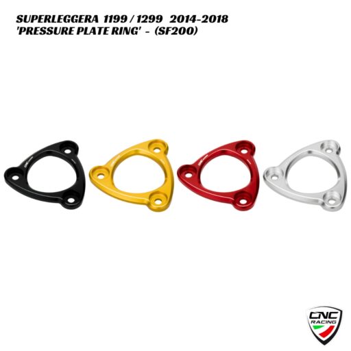 CNC Clutch Pressure Plate Ring - SF200 - Ducati 1199 / 1299 Superleggera 2014-2018