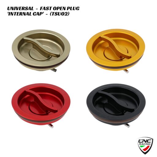 CNC Internal Cap - TSU02 - Fast Open Plug