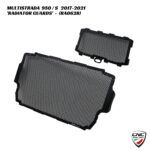 CNC Radiator & Oil Cooler Guards - RA062B - Ducati Multistrada 950 / S 2017-2021