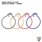 CNC Wheel Nut Safety Spring Clip - DAM01 - Ducati Diavel V4 2023