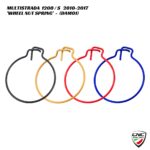CNC Wheel Nut Safety Spring Clip - DAM01 - Ducati Multistrada 1200 / S 2010-2017