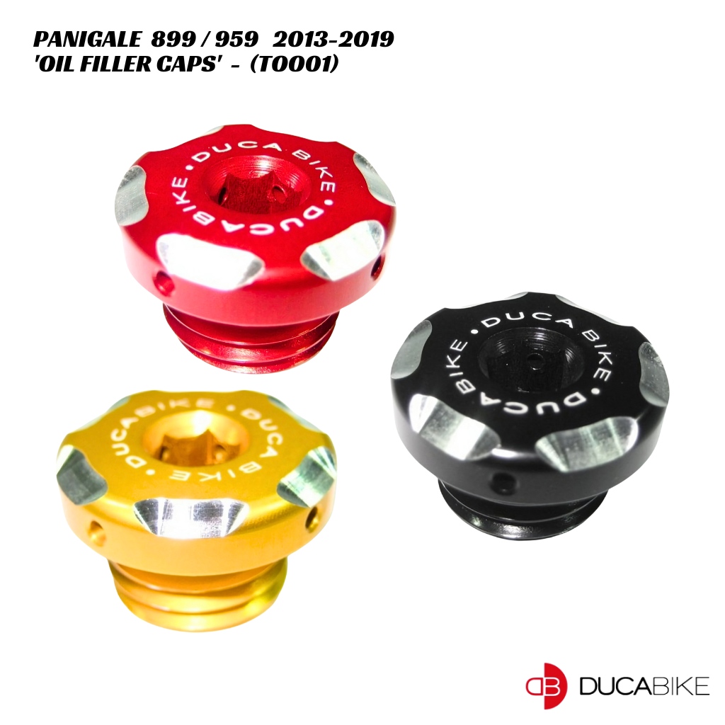 DucaBike Billet Oil Filler Cap - TOO01 - Ducati Panigale 899 / 959 2013-2019