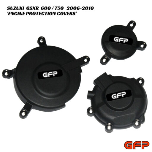 GFP Engine Protection Covers - Suzuki GSXR600 / GSXR750 2006-2010