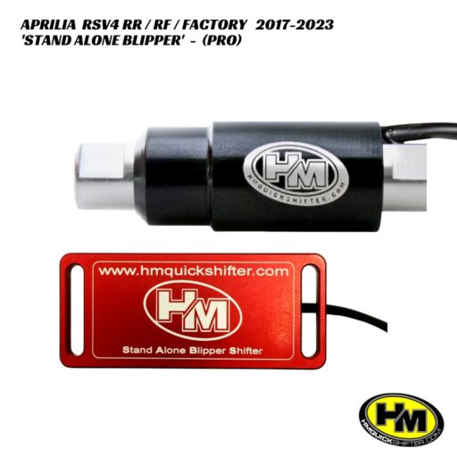 HM Stand Alone Blipper Shifter - PRO - Aprilia RSV4 RR / RF / Factory 2017-2023