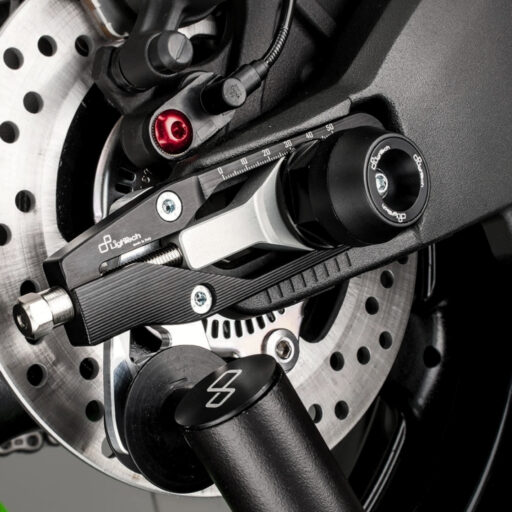 LighTech Front & Rear Axle Slider Kit BLACK - WAPAP401 - Aprilia RSV4 R / RR / RF / Factory 2009-2022