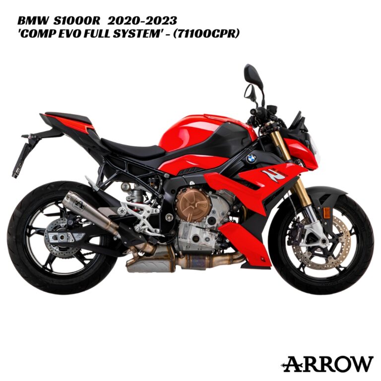 Arrow Competition EVO Full Titanium System - 71100CPR - BMW S1000R / M1000R 2020-2023