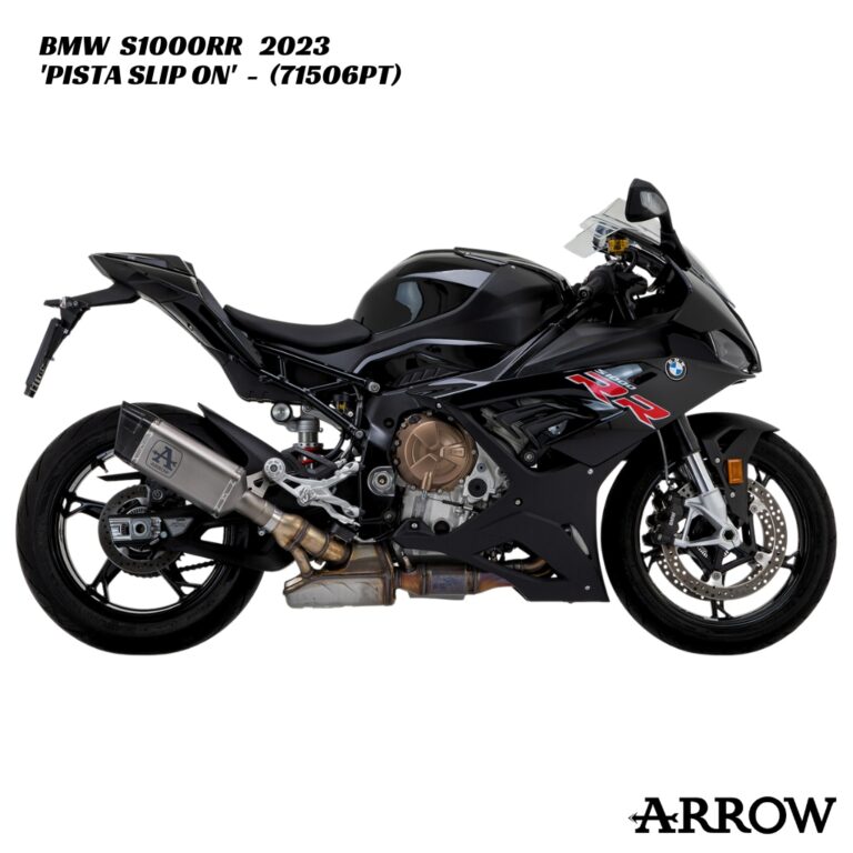 Arrow Pista Titanium Slip-On - 71506PT - BMW S1000RR / M1000RR 2023