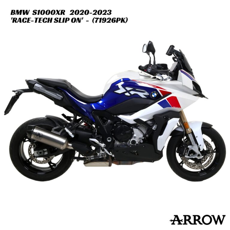 Arrow Race-Tech Titanium Slip-On & Mid-Pipe - 71926PK - BMW S1000XR 2020-2023