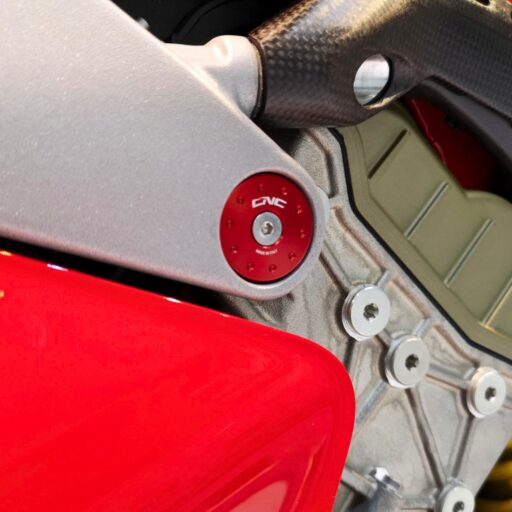 CNC Billet Frame Plug Set - TT352 - Ducati Streetfighter V4 / S / SP 2020-2023