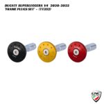 CNC Billet Frame Plug Set - TT352 - Ducati Superleggera V4 2020-2023