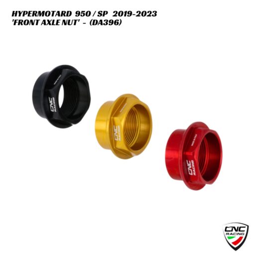 CNC Billet Front Axle Nut - DA396 - Ducati Hypermotard 950 / SP 2019-2023