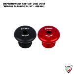 CNC Billet Mirror Blanking Plug - MRA14 - Ducati Hypermotard 939 / SP 2016-2018
