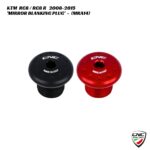 CNC Billet Mirror Blanking Plug - MRA14 - KTM RC8 / RC8R 2008-2015