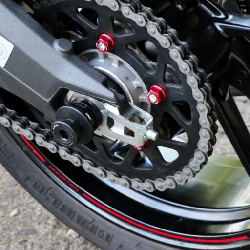 CNC Billet Rear Sprocket Nuts - 6pc - DA387 - Kawasaki ZX10 2016-2020