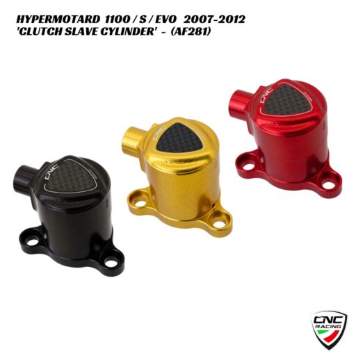 CNC Carbon Style Clutch Slave Cylinder - 30mm - AF281 - Ducati Hypermotard 1100 / S / EVO 2007-2012