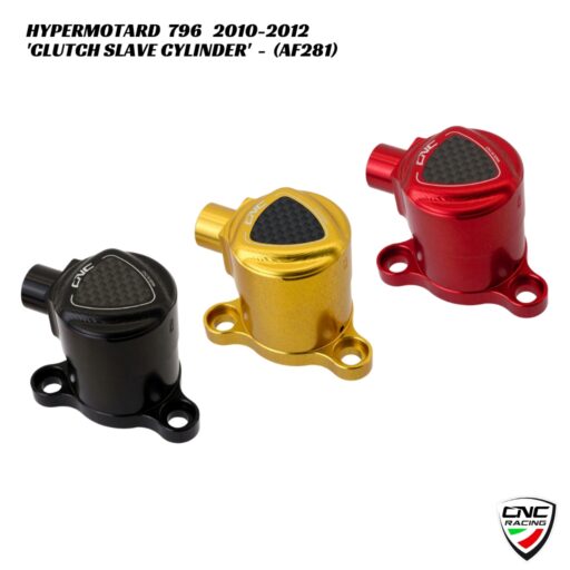 CNC Carbon Style Clutch Slave Cylinder - 30mm - AF281 - Ducati Hypermotard 796 2010-2012