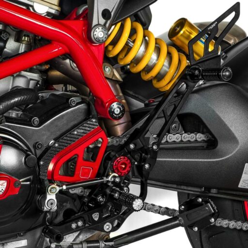 CNC Folding Passenger Footpegs - PC122 - Ducati Supersport 950 / S 2022-2023