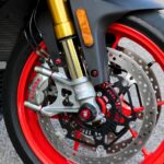 CNC Front Brake Caliper Spacers - 4pc - IFD01 - Aprilia Tuono V4 2017-2023