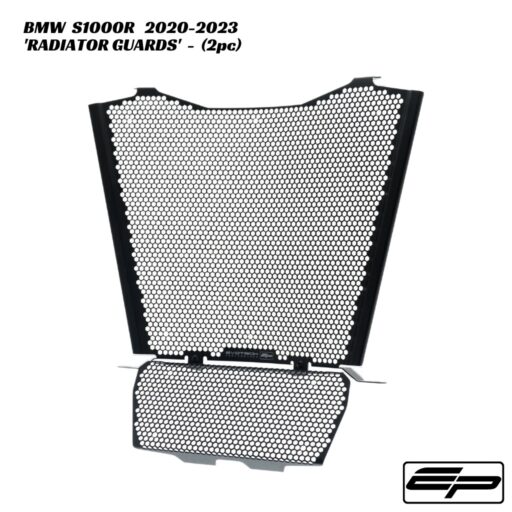 Evotech Aluminium Radiator & Oil Cooler Guards - 2pc - BMW S1000R 2020-2023