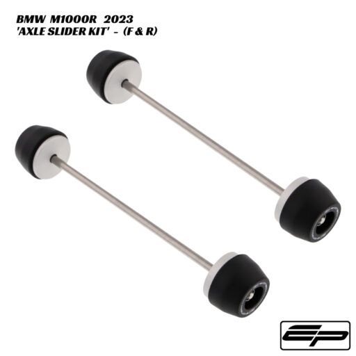 Evotech Front & Rear Axle Slider Kit - BMW M1000R 2023
