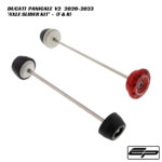 Evotech Front & Rear Axle Slider Kit - Ducati Panigale V2 2020-2023