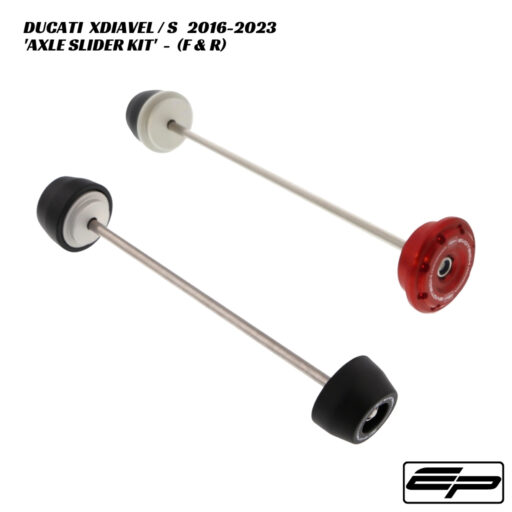Evotech Front & Rear Axle Slider Kit - Ducati XDiavel / S 2016-2023