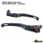 LighTech Folding Brake & Clutch Levers - KLEV101J - Aprilia RS660 2020-2023