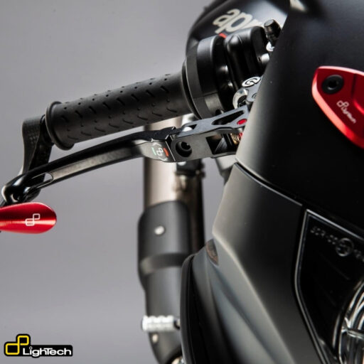LighTech Folding Brake & Clutch Levers - KLEV101J - Aprilia RSV4 R / RR / RF / Factory 2009-2023