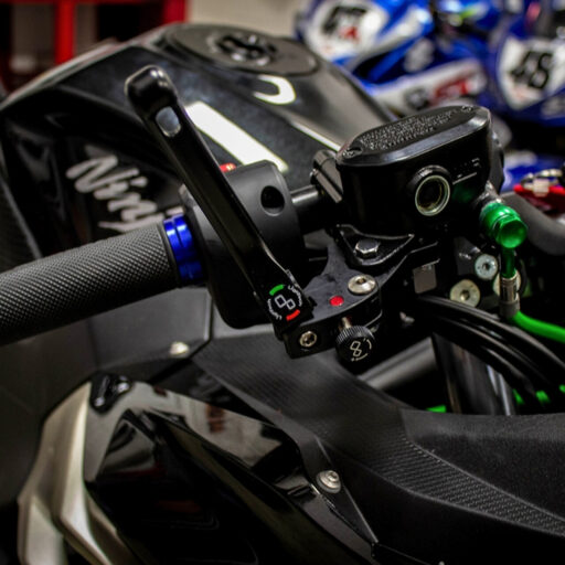 LighTech Folding Brake & Clutch Levers - KLEV105J - Kawasaki ZX6 2009-2023