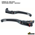 LighTech Folding Brake & Clutch Levers - KLEV121J - Yamaha R3 2015-2023