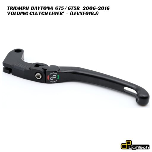 LighTech Magnesium Folding Clutch Lever - LEVXF018J - Triumph Daytona 675 / 675R 2006-2016