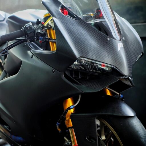 LighTech Mirror Block-Off Plates - SPE113 - Ducati Panigale 899 2013-2015