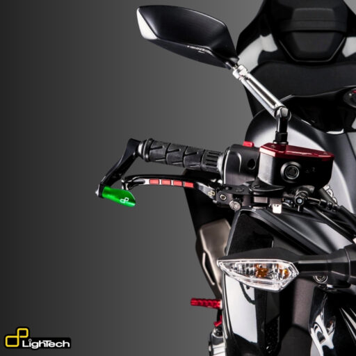 LighTech PRO-GRIP Brake & Clutch Levers - KLEV046K - Kawasaki Z900 2017-2022