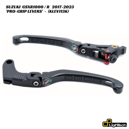 LighTech PRO-GRIP Brake & Clutch Levers - KLEV113K - Suzuki GSXR1000 / R 2017-2023
