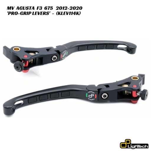 LighTech PRO-GRIP Brake & Clutch Levers - KLEV114K - MV Agusta F3 675 2012-2020