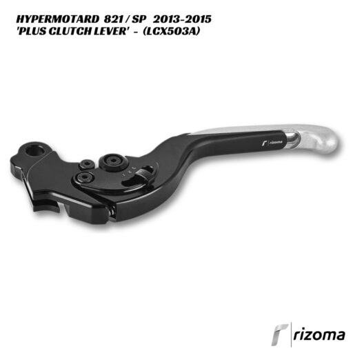 Rizoma PLUS Adjustable Clutch Lever - LCX503A - Ducati Hypermotard 821 / SP 2013-2015