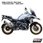 SC-Project Adventure Titanium Slip-On & Link Pipe - B30A-86T - BMW R 1250 GS 2019-2020