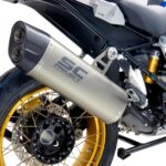SC-Project Adventure Titanium Slip-On & Link Pipe - B30A-86T - BMW R 1250 GS 2019-2020