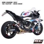 SC-Project CR-T Carbon Fiber Slip-On - B33C-50CR - BMW S1000RR / M1000RR 2023