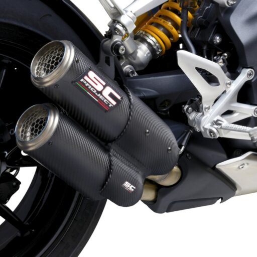 SC-Project Twin CR-T Dual Slip-On - T25A-D38 - Triumph Speed Triple 1200 RS / RR 2021-2023