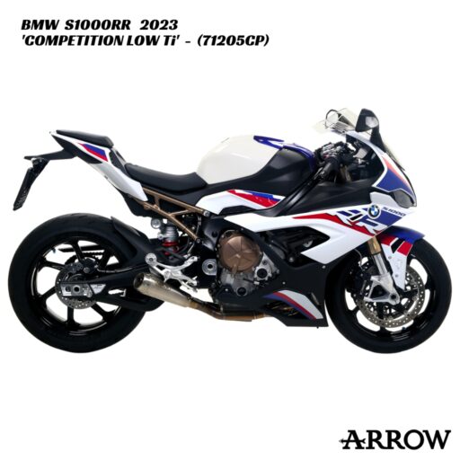 Arrow Competition LOW Full Titanium System - 71205CP - BMW S1000RR / M1000RR 2023