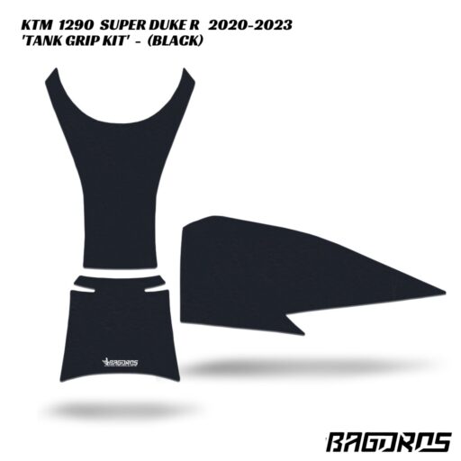 Bagoros Tank Grip Kit - BLACK - KTM 1290 Super Duke R 2020-2023