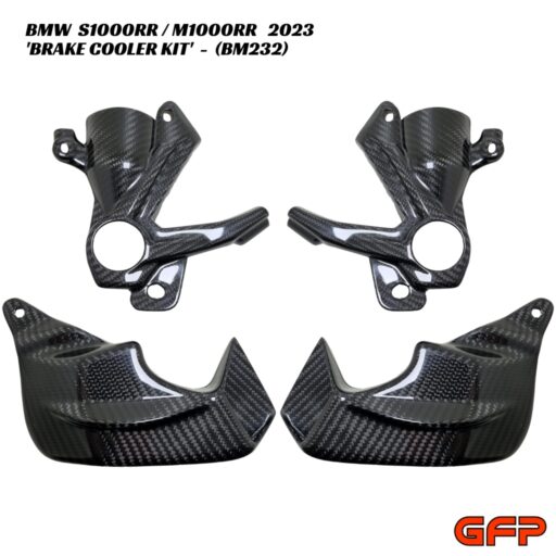 GFP Carbon Fiber Brake Cooling Kit - 4pc - BMW S1000RR / M1000RR 2023