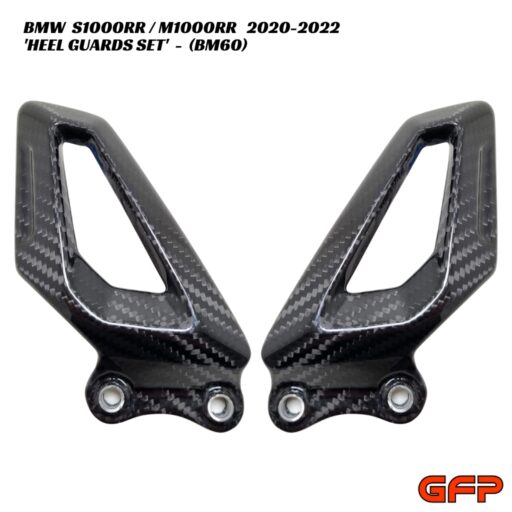 GFP Carbon Fiber Heel Guards - SET - BMW S1000RR / M1000RR 2020-2022