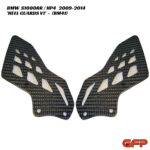 GFP Carbon Fiber Heel Guards V1 - SET - BMW S1000RR / HP4 2009-2014