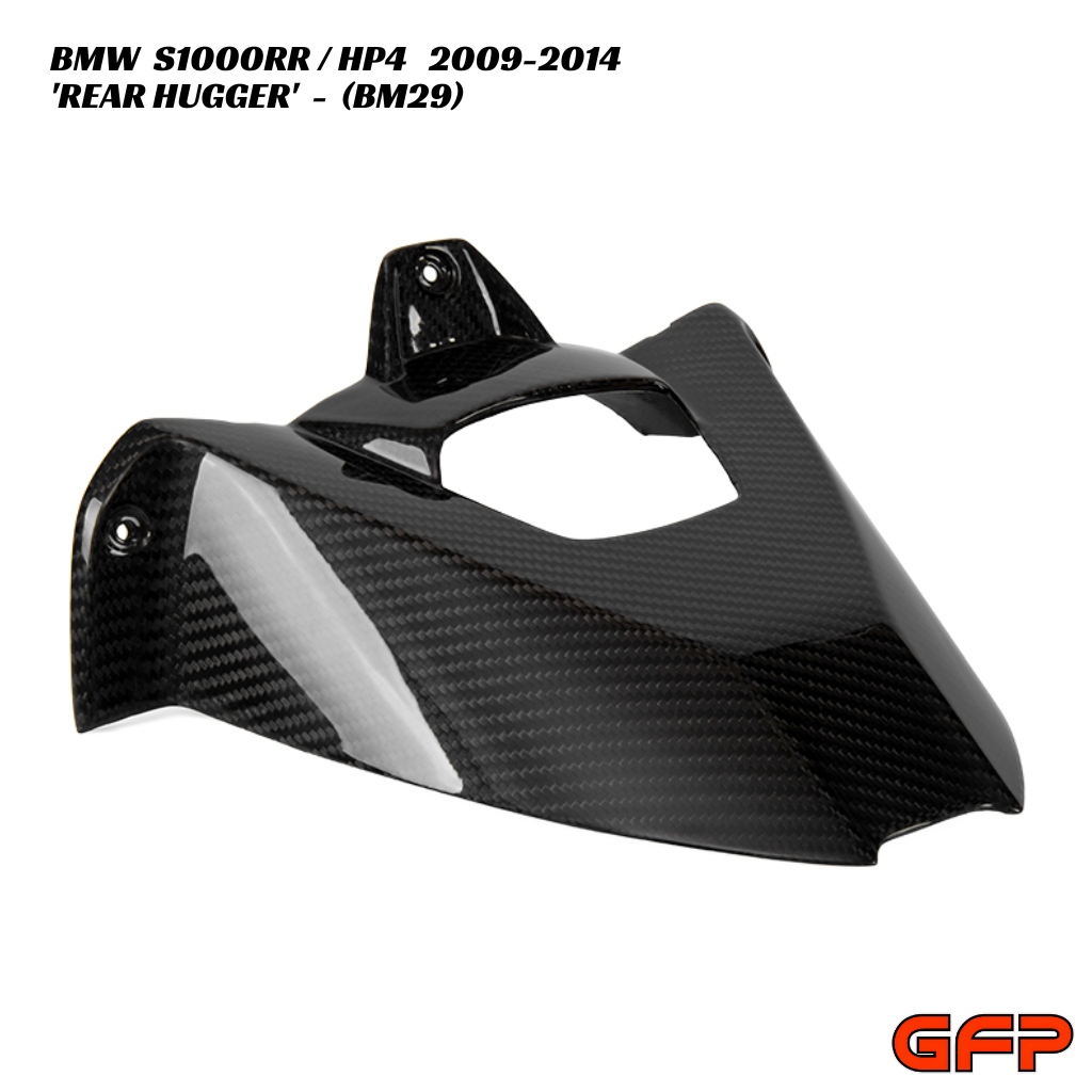GFP Carbon Fiber Rear Hugger - BMW S1000RR / HP4 2009-2014