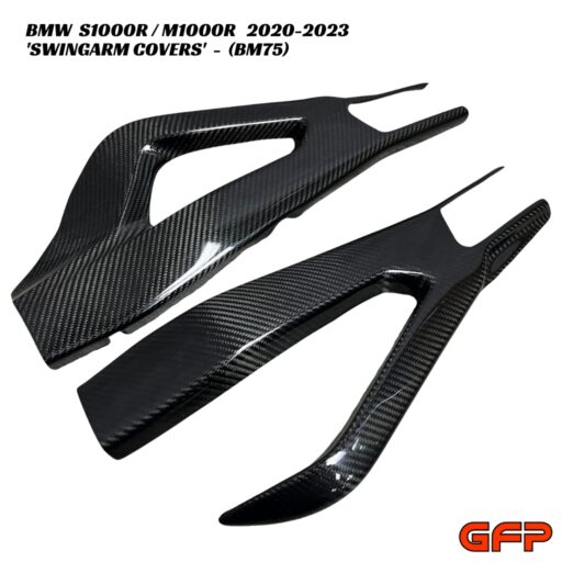 GFP Carbon Fiber Swingarm Covers - BMW S1000R / M1000R 2020-2023