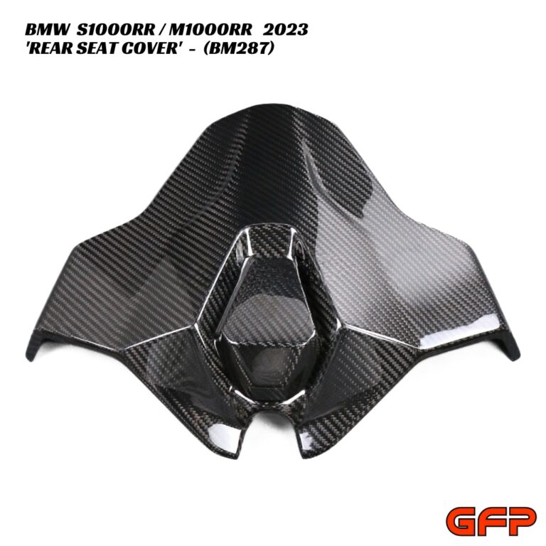 GFP Carbon Fiber Upper Rear Seat Cover BMW S1000RR / M1000RR 2023 » GFP Motorcycle Online Store