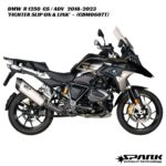 Spark Fighter Titanium Slip-On & Link Pipe - GBM0607T - BMW R 1250 GS / ADV 2018-2023