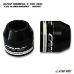 Cane Axle Slider Bobbins - FRONT - Suzuki GSXR1000 / R 2017-2023
